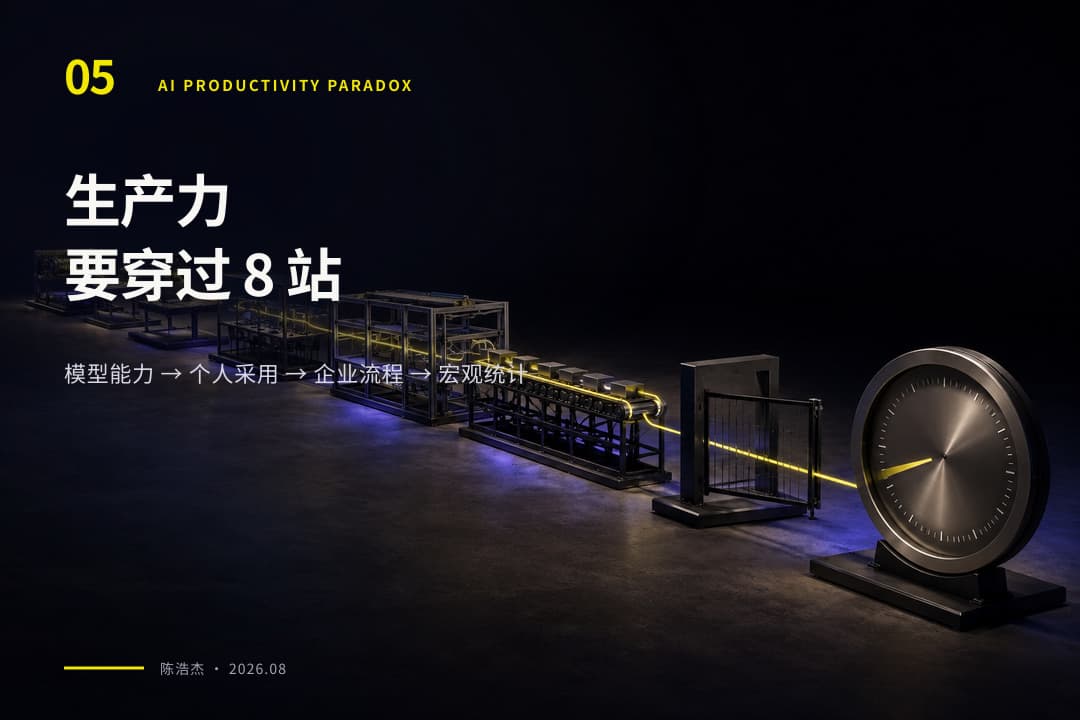 AI 从能力突破到宏观统计确认的八阶段传导路径